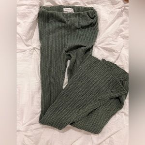 UO dark green flare pants